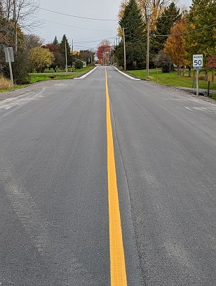 Finishes Roadway