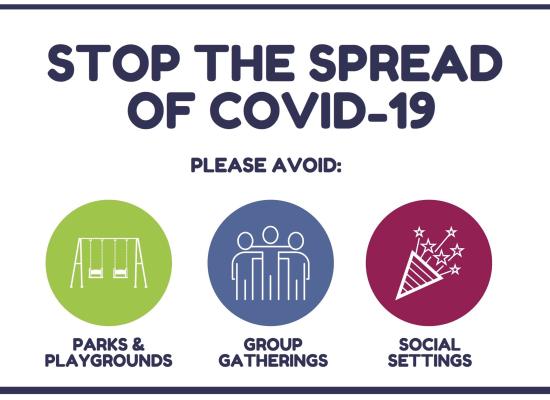 Stop the spread of COVID 19