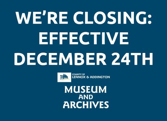 Museum Closing