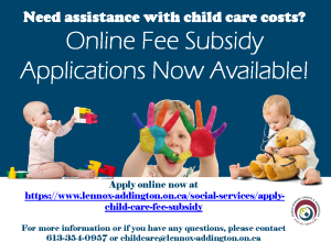 Need Assistance with Child Care